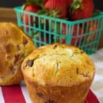 Strawberry Cheesecake Muffins