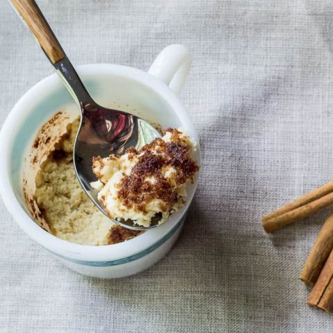 Coffee Cake in a Mug