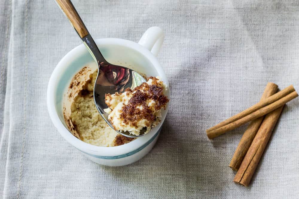 Coffee Cake in a Mug