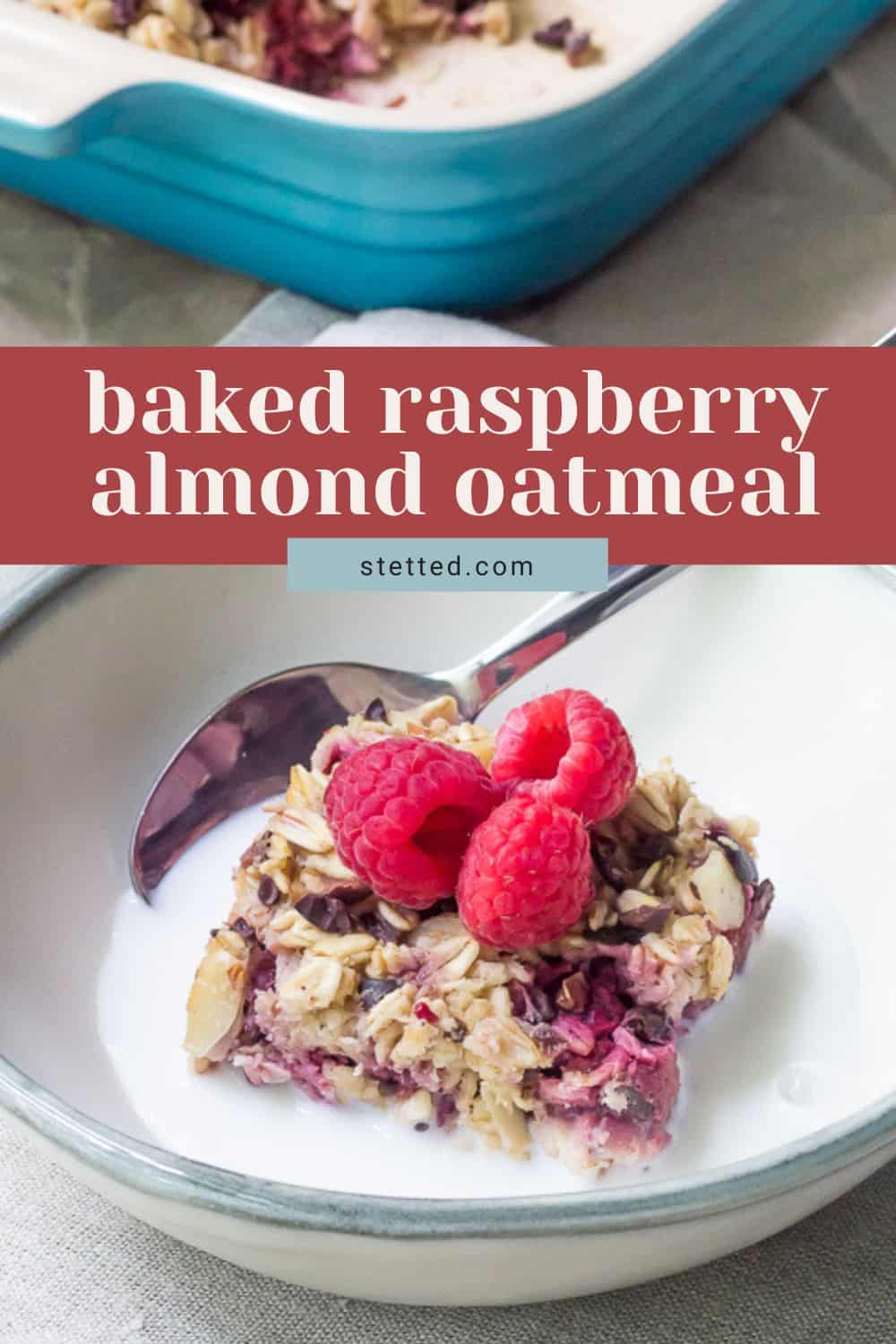 Raspberry Baked Oatmeal