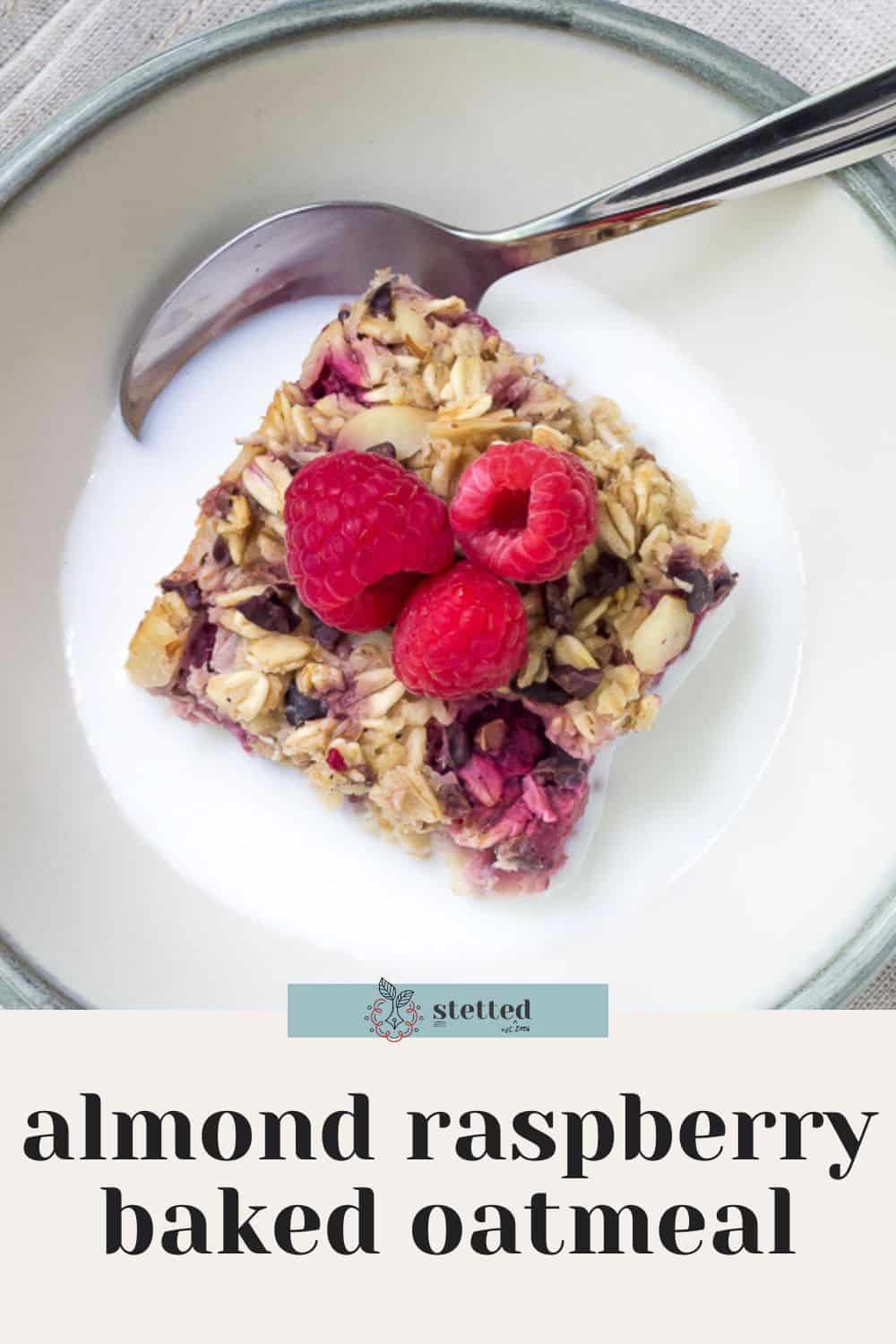 Raspberry Baked Oatmeal