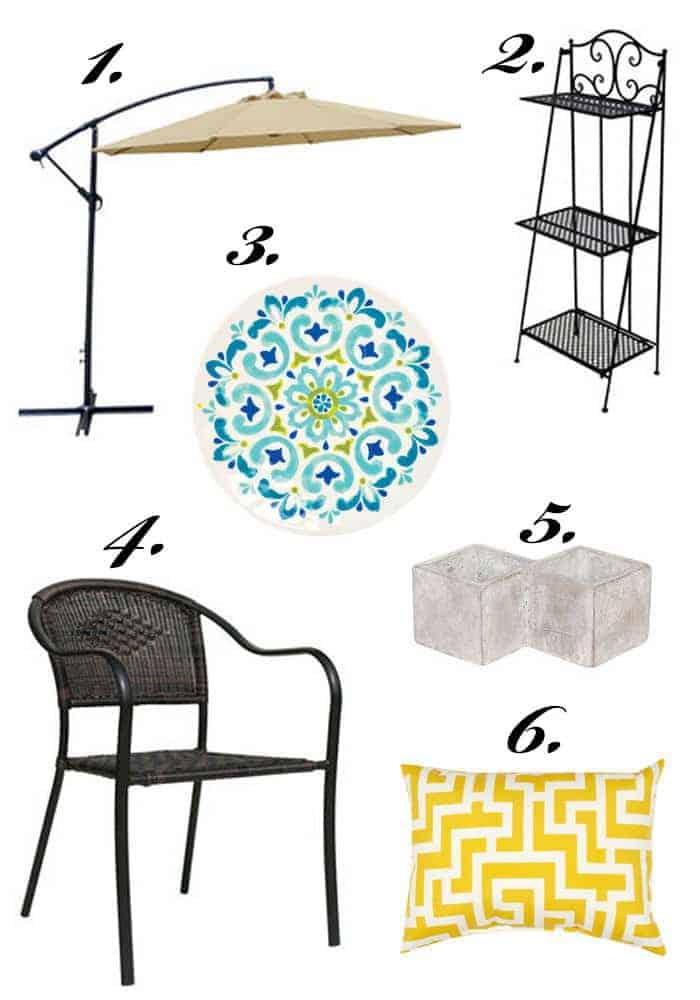 Check out my patio picks for summer entertaining thanks to At Home.