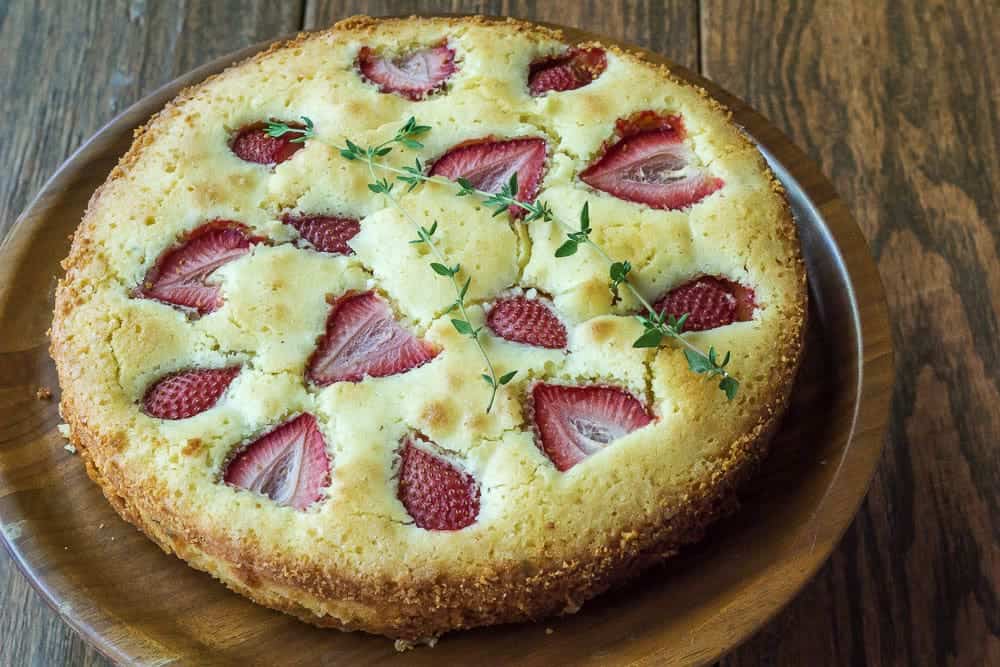 Strawberry Lemonade Cake is perfect for spring parties.