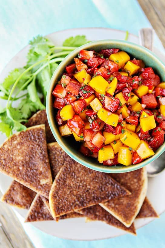 Strawberry Mango Salsa