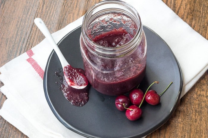 Cherry BBQ sauce is a great way to extend your enjoyment of cherries. Slather it on ribs!