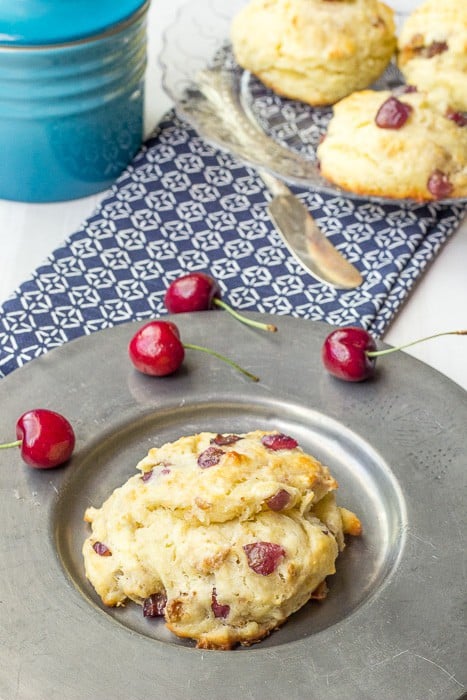 Cherry Walnut Scones