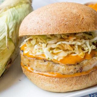 Gochujang Pollock Burgers