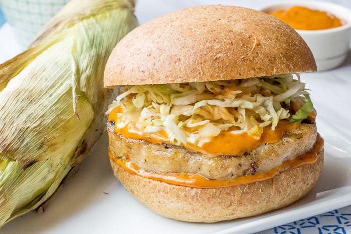 Gochujang Pollock Burger