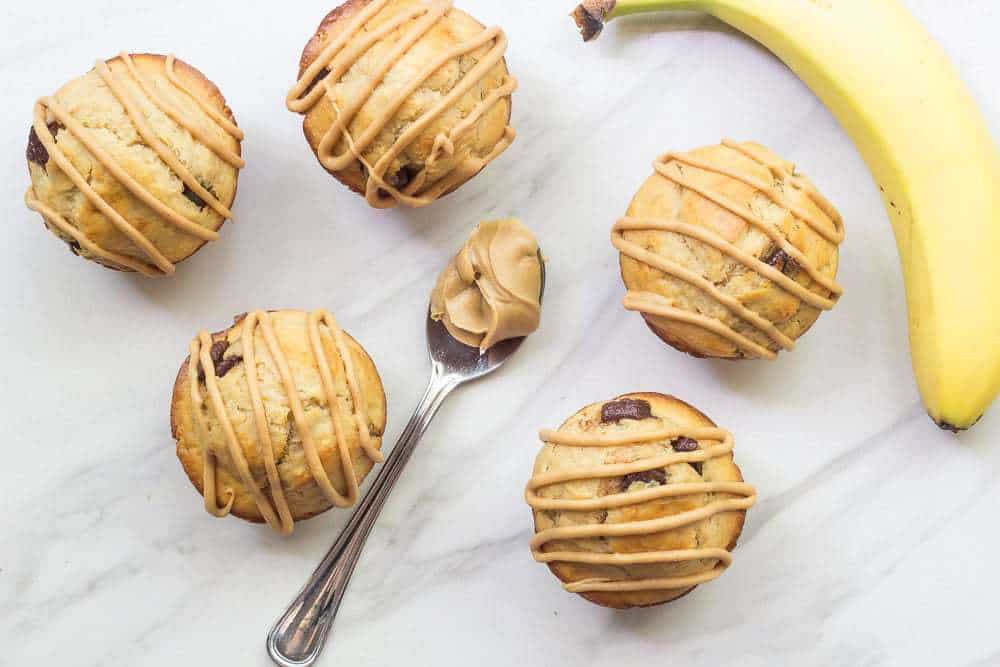 Chunky monkey muffins are great for breakfast, snacks, or dessert. Make a batch today!