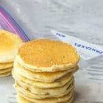 Learn how to freeze pancakes to keep a homemade breakfast always on hand! Your kids will thank you!