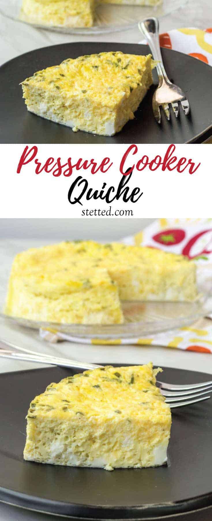 Pressure cooker quiche is your new favorite way to cook eggs! You’ll fall in love with this simple way of cooking.