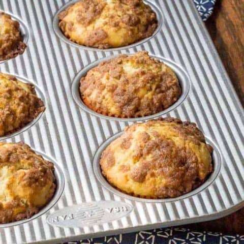 Maple walnut muffins have sweet maple flavor and crunchy walnuts. Skip the coffeehouse and make them at home!