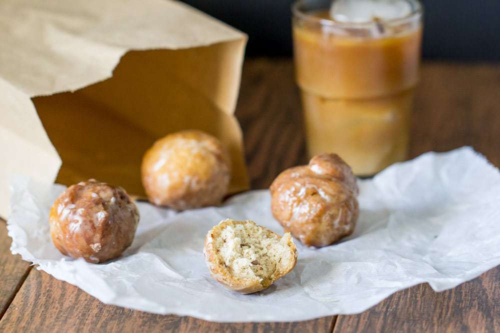Pecan coffee donut holes just might be your new favorite donut.
