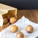 Inspired by a favorite cold-brew coffee, this pecan coffee donut recipe is light, fluffy, and your new favorite breakfast.