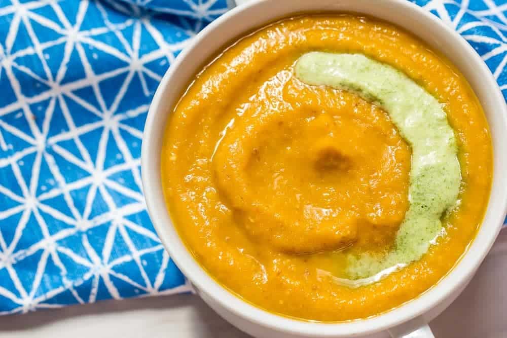 Carrot miso soup is the perfect starter to dinner. It can shine as the main dish, too.