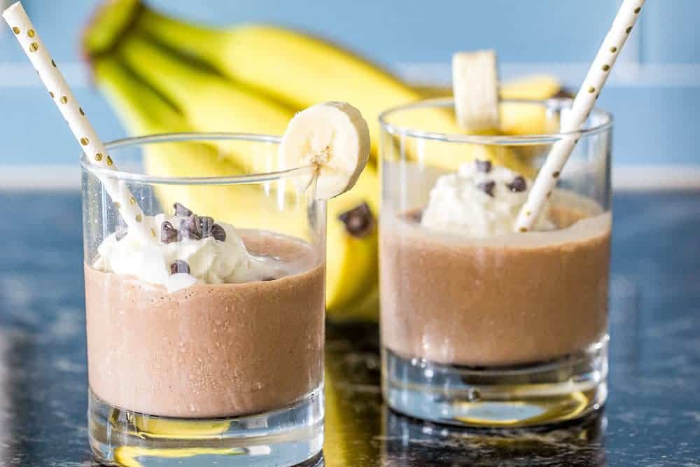 Chunky Monkey Smoothies are creamy and delicious, and good for you too!