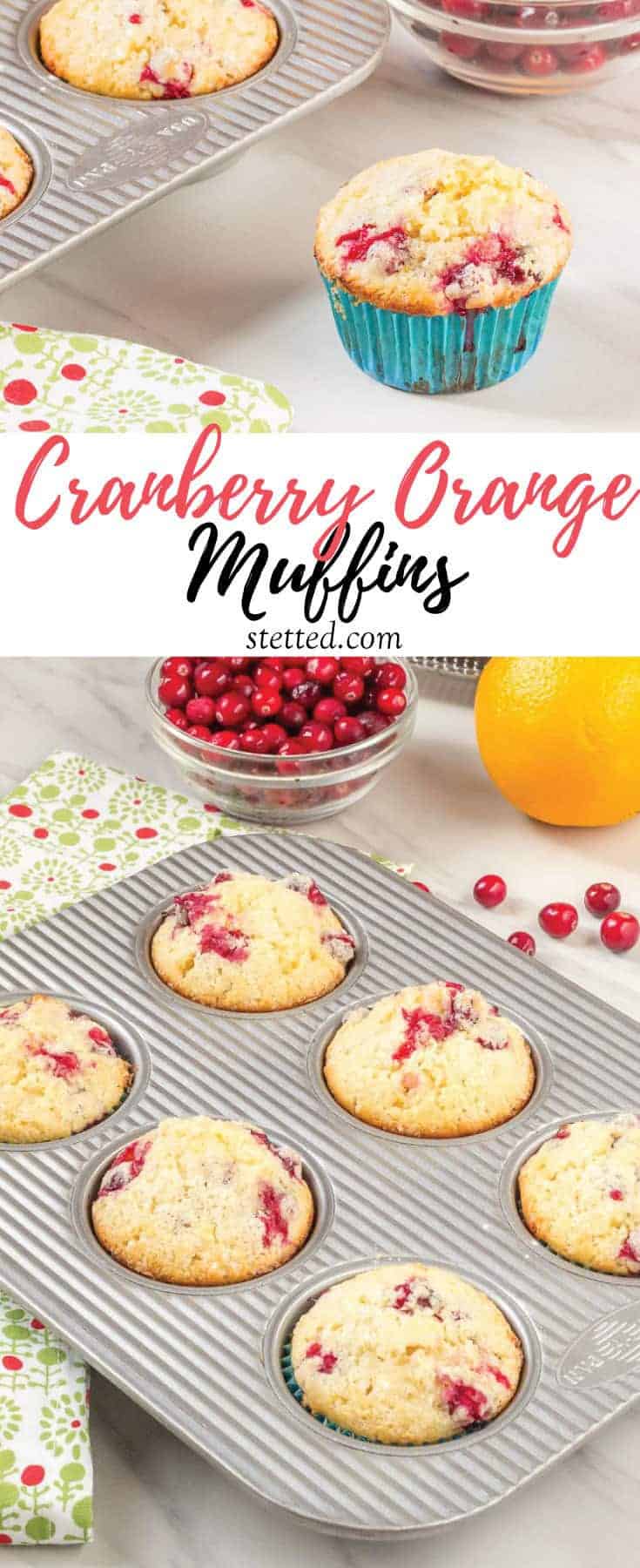 Cranberry orange muffins are just what you need to get you through the winter. They’re bursting with flavor!
