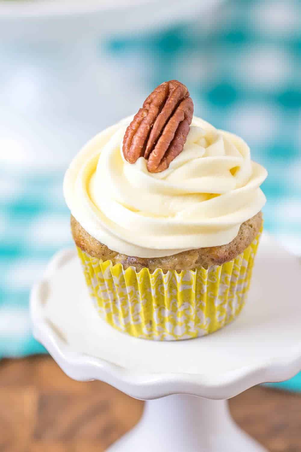 Hummingbird cupcakes are a classic Southern dessert. Filled with fruit and nuts, these party-ready cupcakes will make everyone hum with excitement!