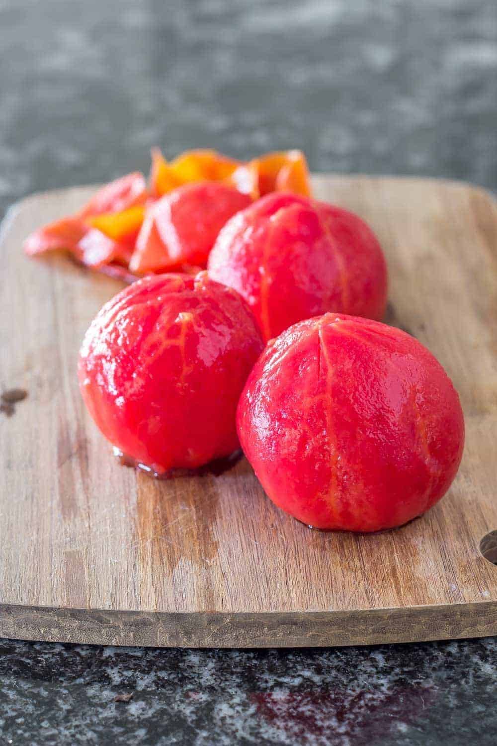 How to Peel Tomatoes Story