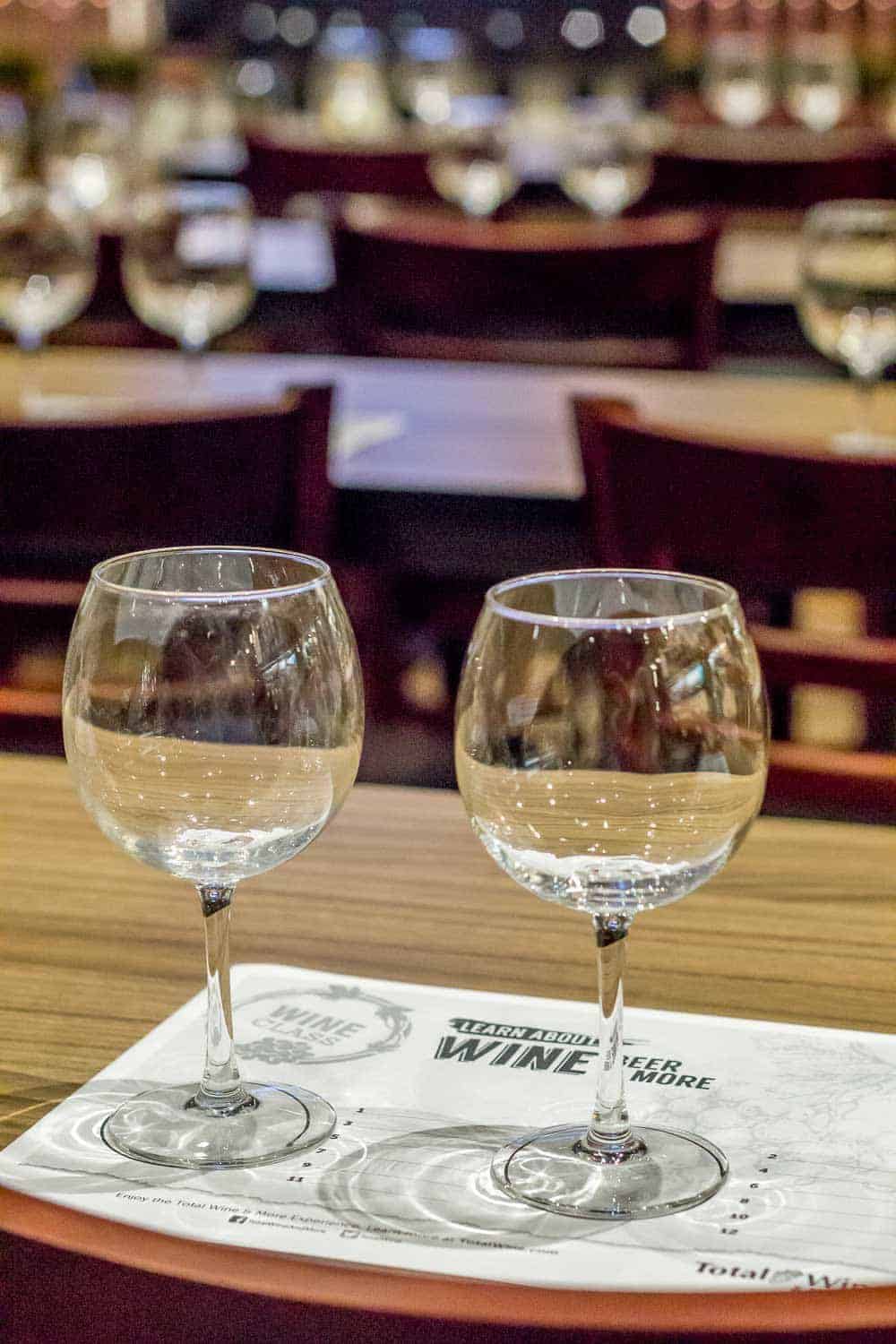 Learn all about wine at Total Wine & More's classroom tastings.