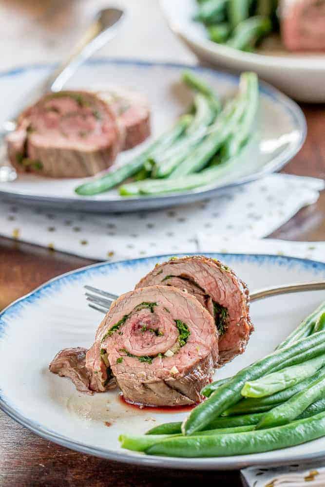 Herb Steak Roulade