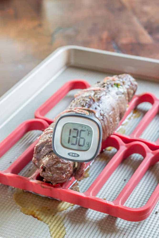 Easy steak roulade uses OXO tools for more efficient cooking.