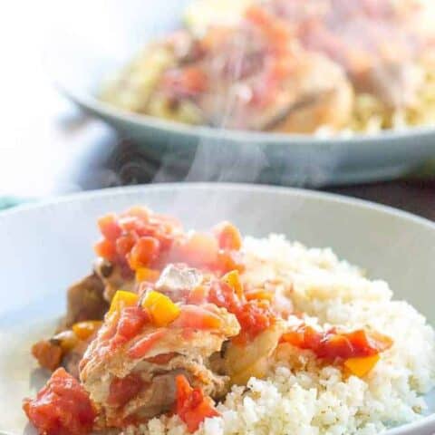 Instant Pot Chicken Cacciatore