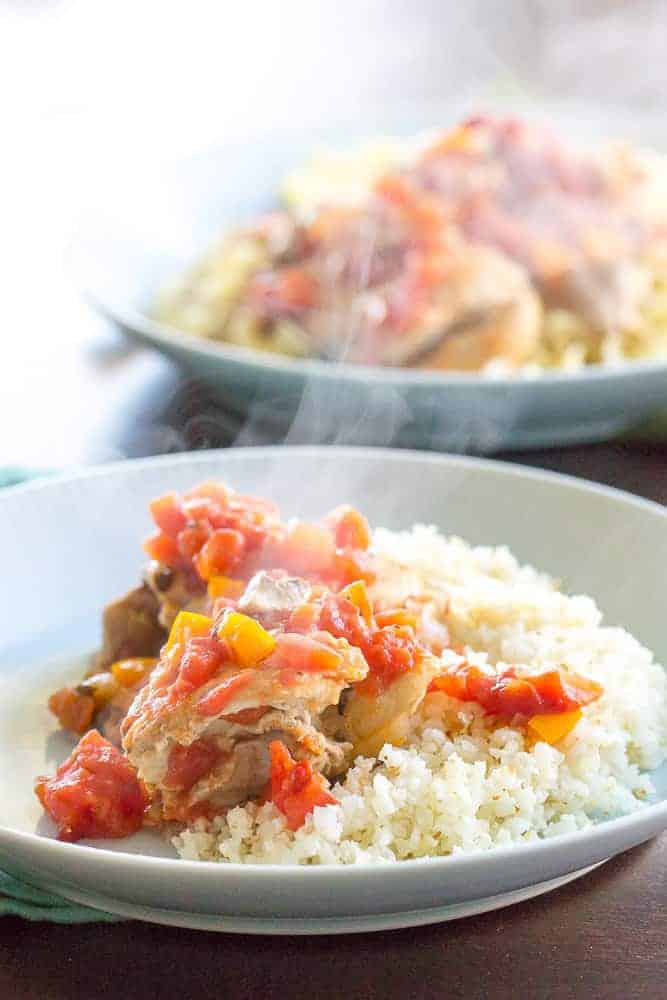 Instant Pot Chicken Cacciatore