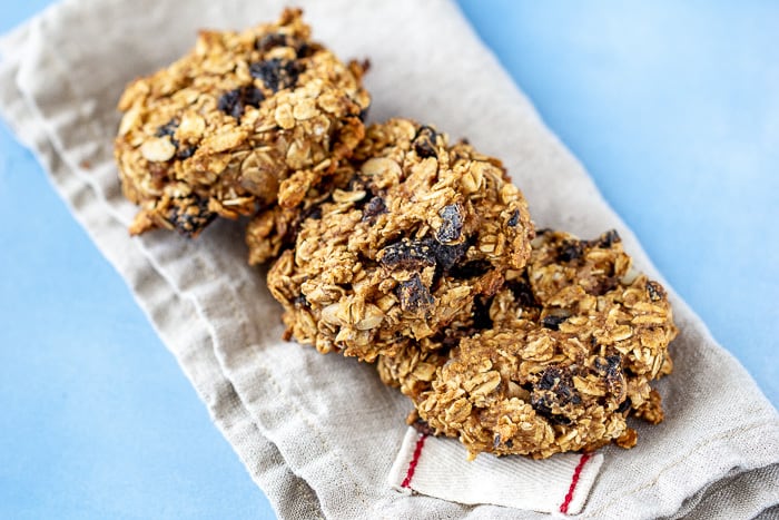 Fig breakfast cookies are easy to make for quick breakfasts.