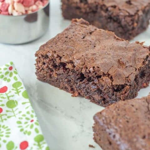 Peppermint Brownies