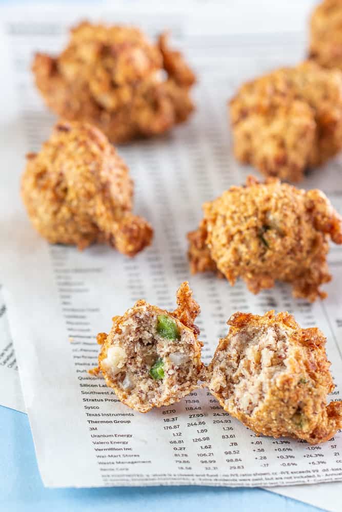 Shrimp hush puppies