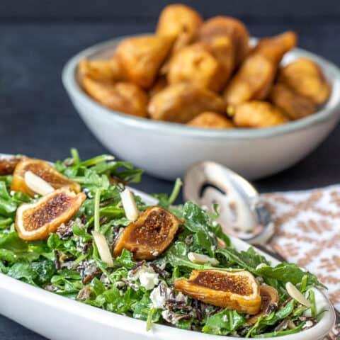 Fig Wild Rice Salad