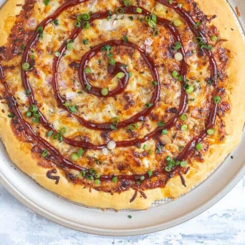 BBQ Pulled Pork Pizza