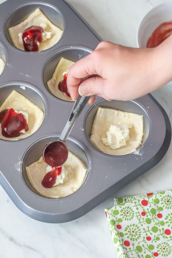 Copycat Starbucks Sugar Plum Cheese Danish stetted
