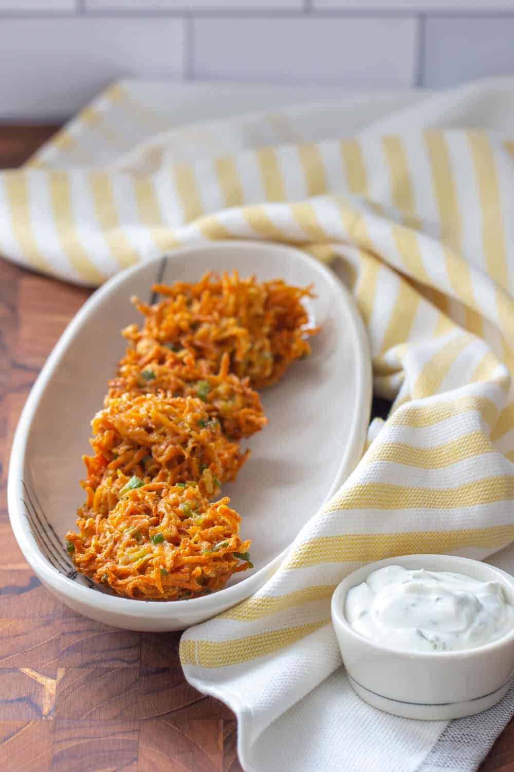 Carrot Fritters