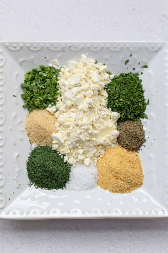 ingredients for homemade ranch seasoning