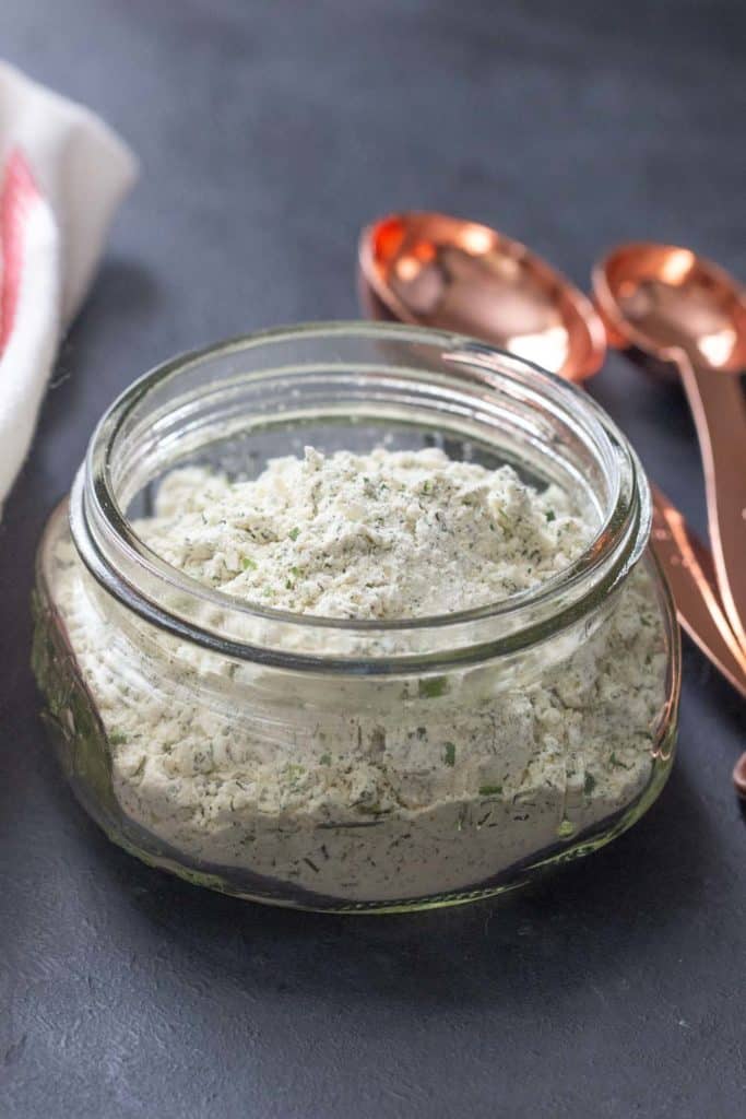 ranch seasoning in a jar