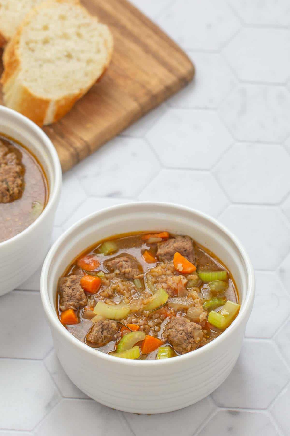 Beef Bulgur Soup