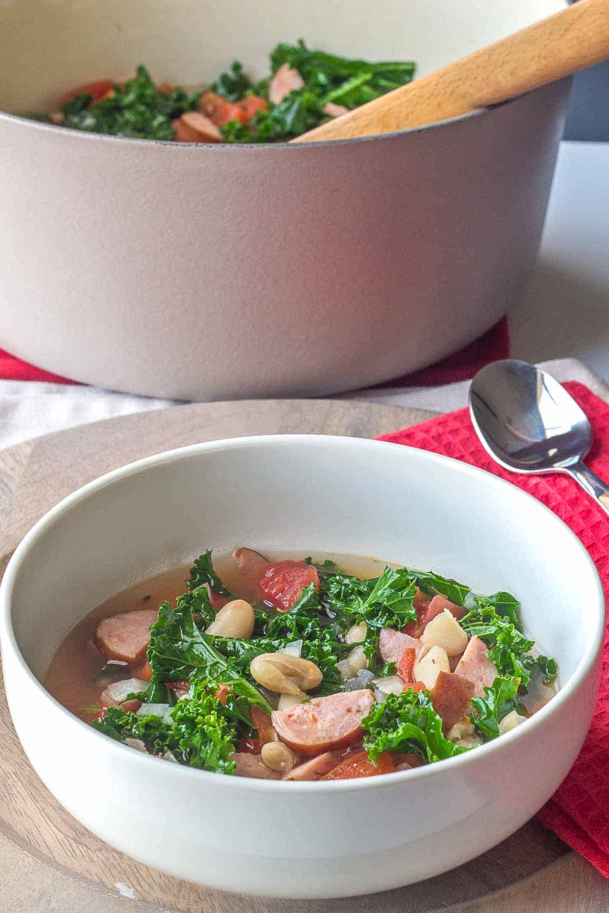 White Bean Sausage Soup