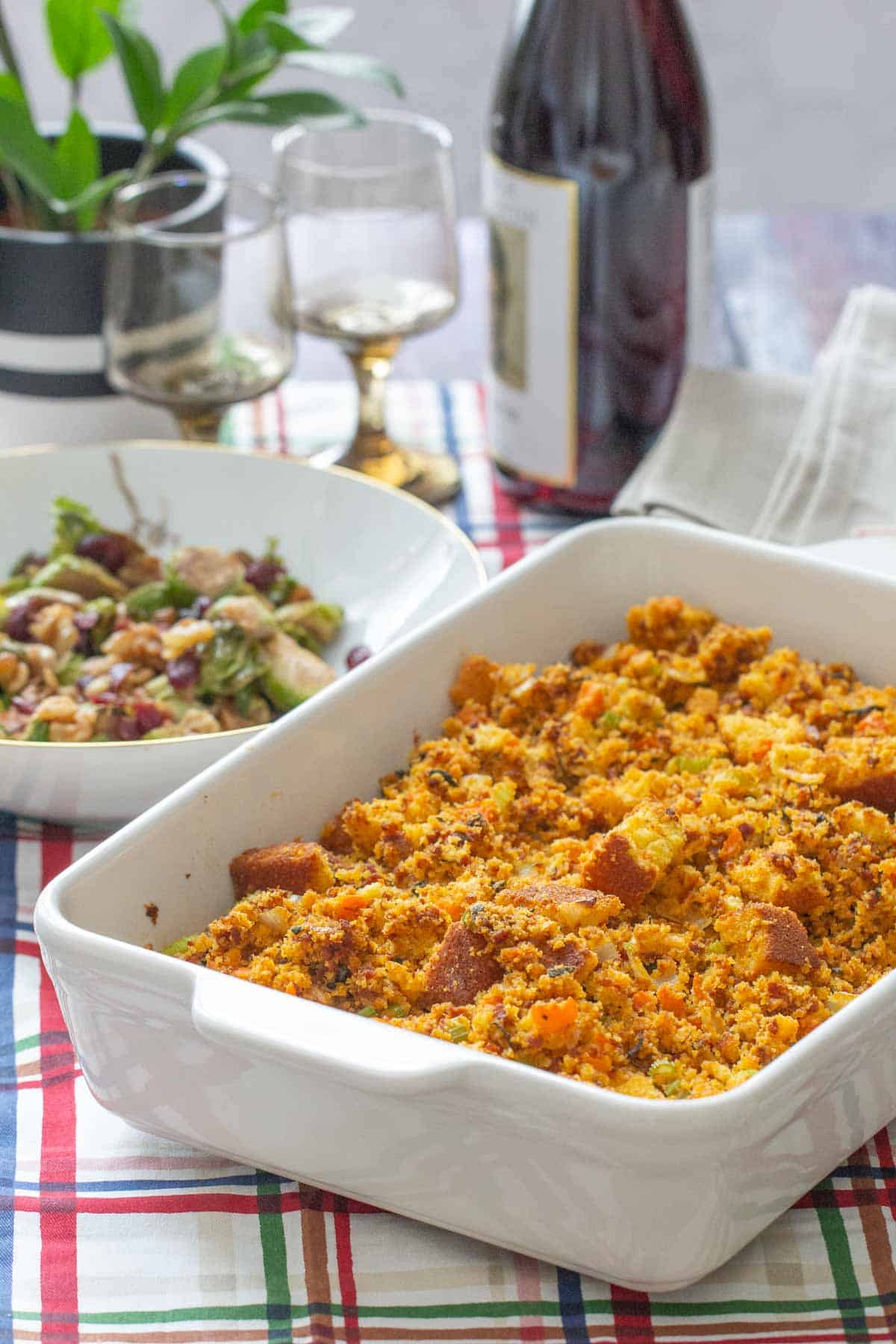 Chorizo Cornbread Stuffing