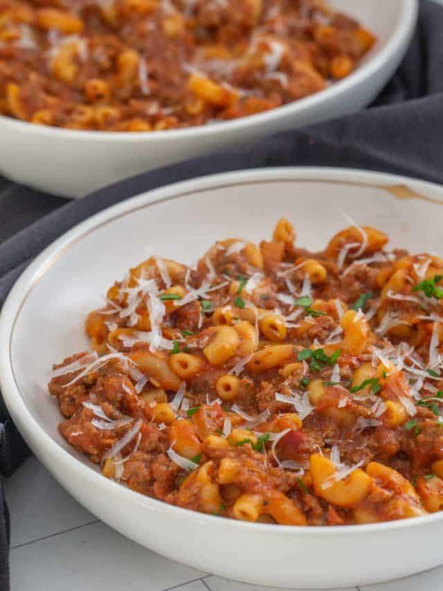 One Pot American Goulash