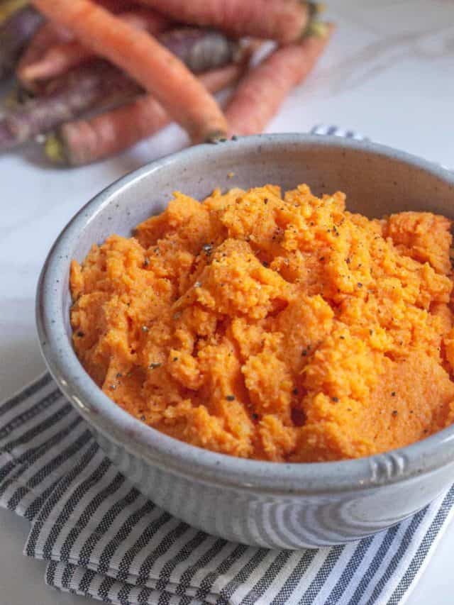 Simple Mashed Carrots
