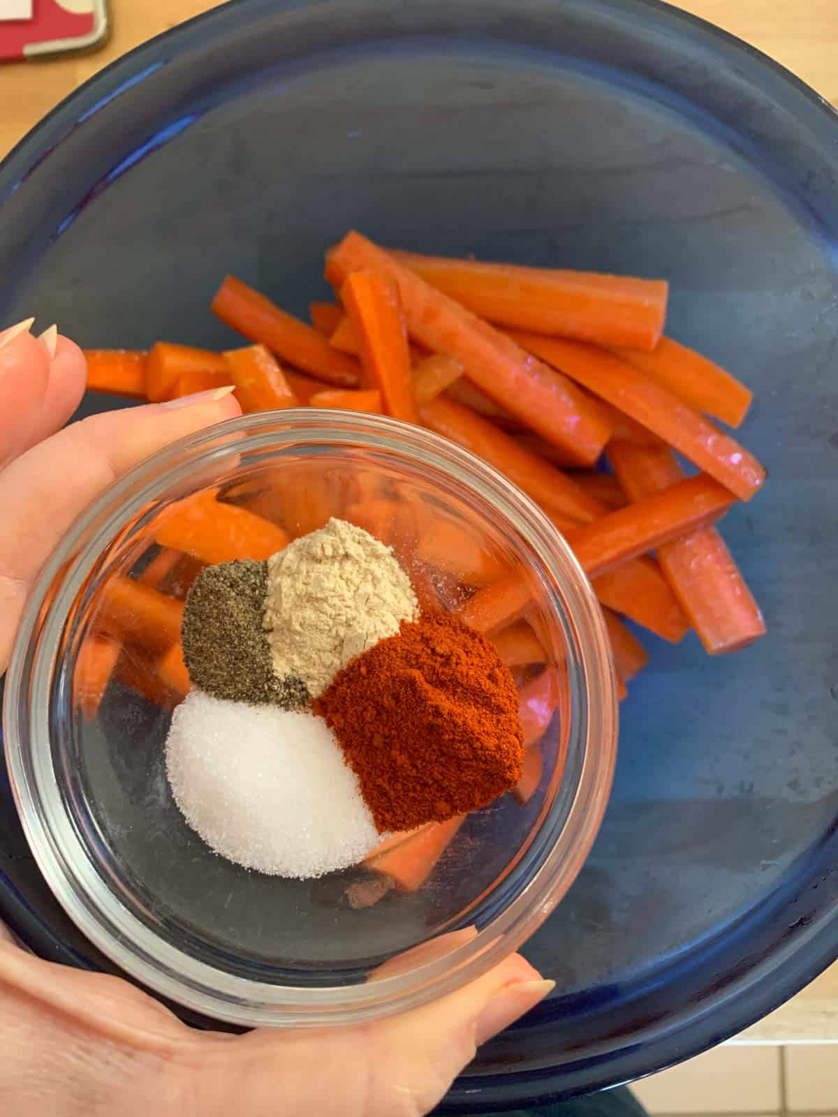 spices for carrot fries
