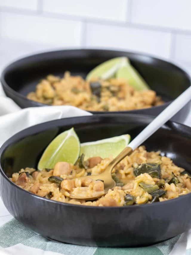 One Pot Poblano Chicken