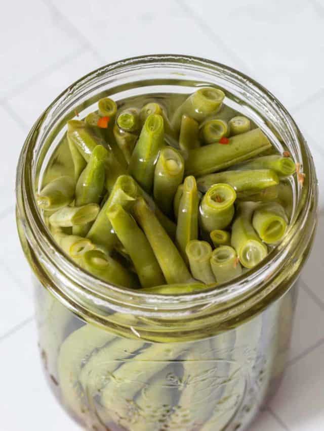 Easy Pickled Green Beans