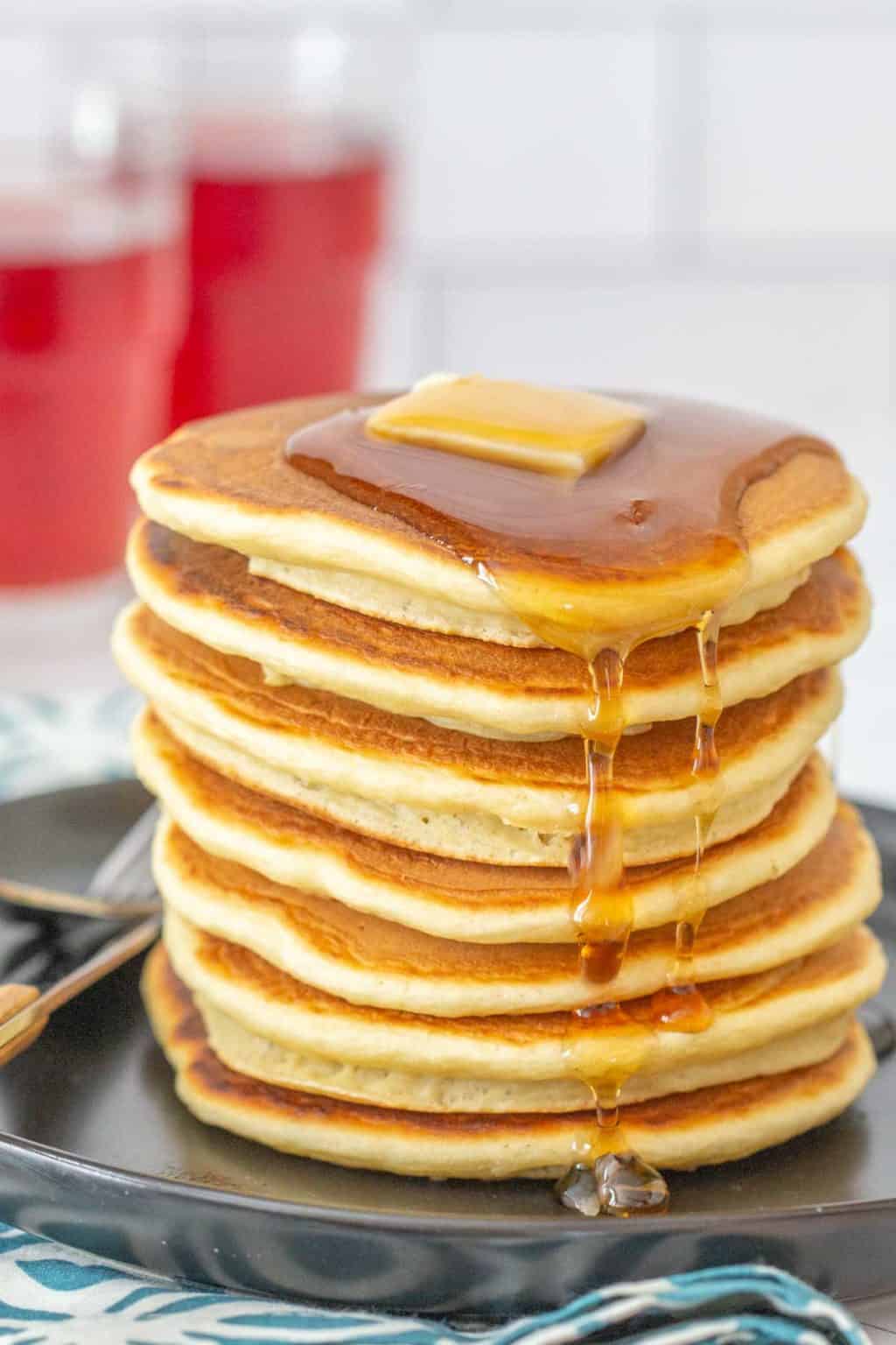 Applesauce Pancakes stetted