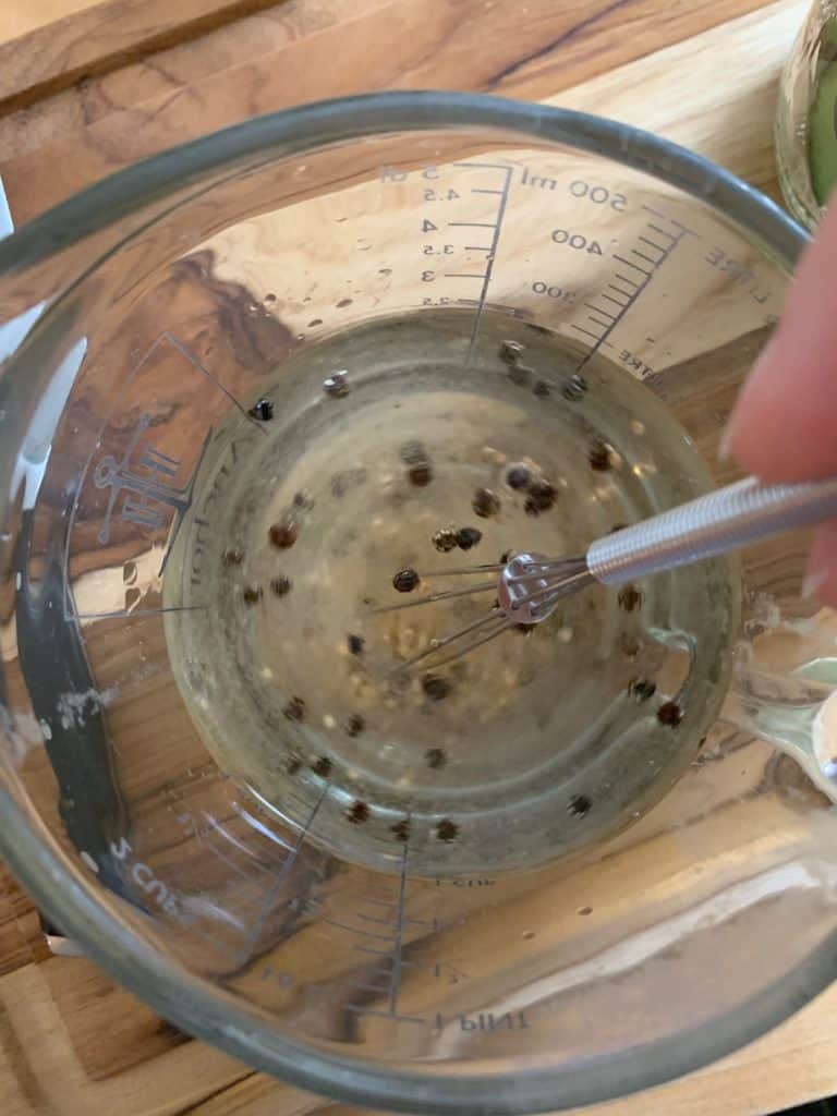 mixing quick pickle brine