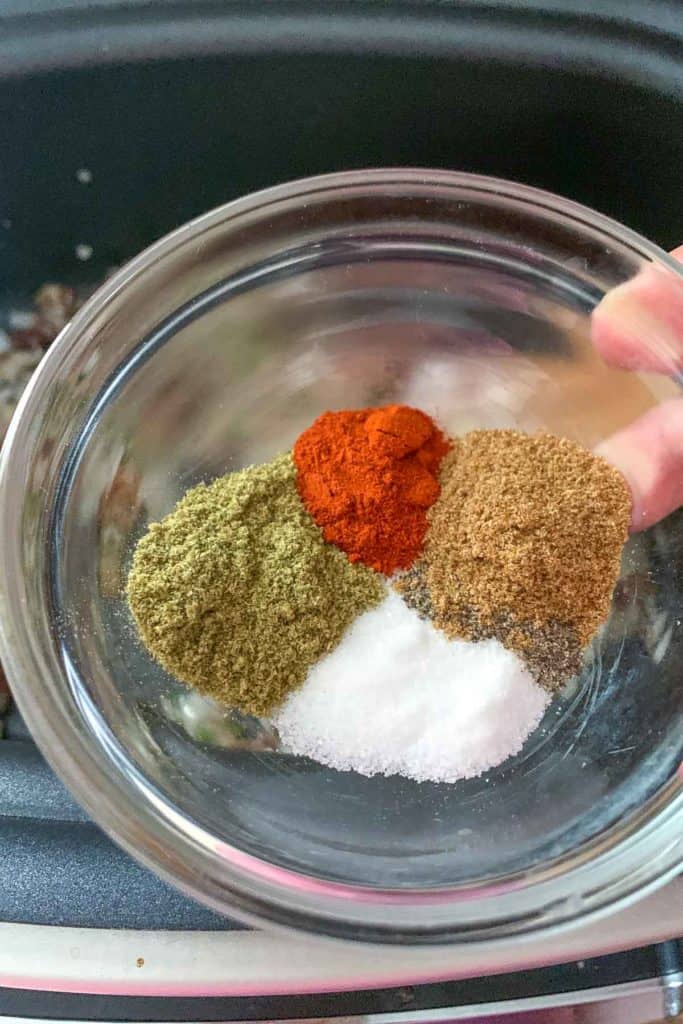 spices for borracho beans