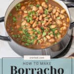 How to make borracho beans.
