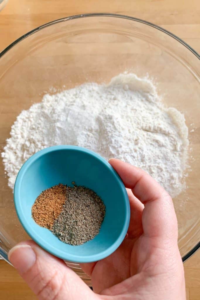 spices for donut dough